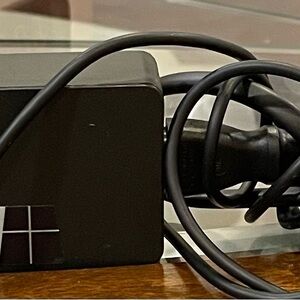 Microsoft Surface Pro Black Power Adapter with Cable